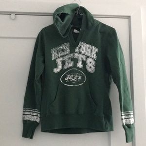 NY New York Jets Sweatshirt Pullover Hoodie NFL Top